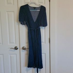 Torrid, size 2, black/navy cheetah
